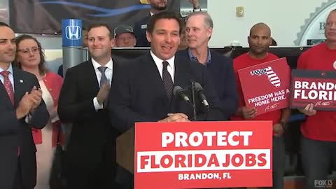 Ron DeSantis FL Why He Chose Brandon Freakin- mainstream medias. HILARIOUS