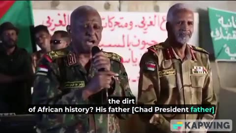 Sudan's Top Commander Accuses Arab Satan [UAE President] of Massacres