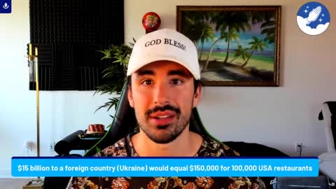 MATH TIME: 100,000 USA Restaurants Could Have Gotten $150,000 instead of $15 Billion+ To Ukraine!