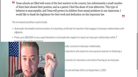 Texas Senate Bill 7 and Possible Outcomes for Educators