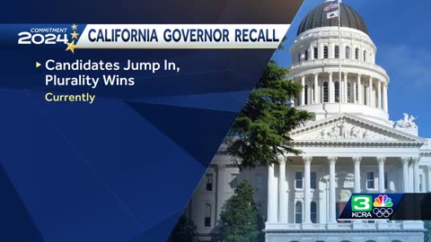 Gov. Gavin Newsom is facing the threat of a potential recall