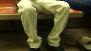 I can't with the subway guy massages feet