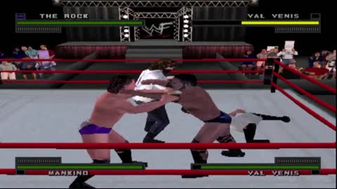 WWF Attitude PS1: Tornado match #28