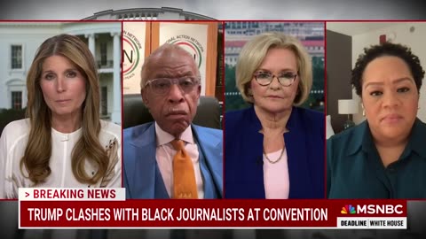 ‘Offensive, Ignorant, and Graceless’： Nicolle Wallace on Donald Trump’s embarrassing NABJ Inte