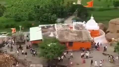 The lord 🙏 Hanuman temple in India