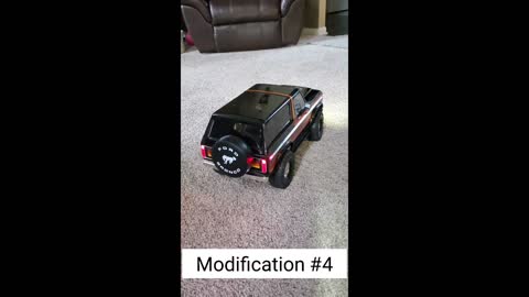 Modification #4 LED Lights