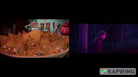 Sausage Party and Frozen II - Fire Spirit Attack vs. Kitchen Massacre