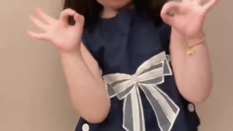 Cute dancing girl