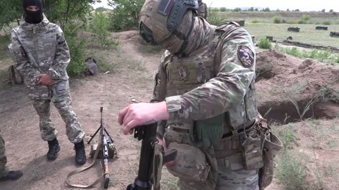 Russian Special Forces Frontline Combat Under fire Ukraine War Training