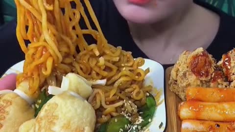 ASMR Mukbang Eating, Delicious Food Eating, Asian Primitive Eating show #shorts #AsmrEating (10)