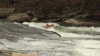 Kayaking Cumberland Falls