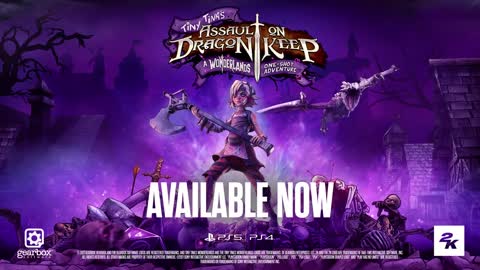 Tiny Tina's Assault on Dragon Keep A Wonderlands One-Shot Adventure - Launch Trailer PS5, PS4