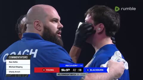 YOUNG vs BLACKBURN | Power Slap 2 - Main Card