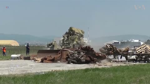 NATO, EU, Kosovo Forces Conduct Riot Control Drill