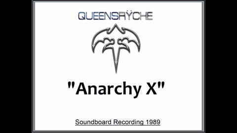 Queensryche - Anarchy X (Live in Tokyo, Japan 1989) Soundboard