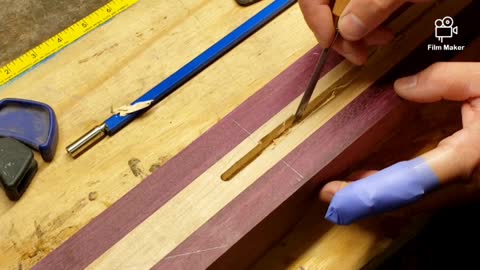 Making a handmade custom guitar from scratch part 4 Joe's Kelly