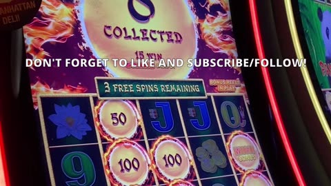 FIREBALLS ARE NICE! #slots #casino #slotmachine #slotwin #jackpot #bonusfeature #casinogames #gamble