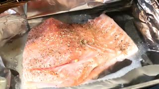 Momma Goat Cooking - Healthy Baked Salmon