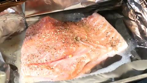 Momma Goat Cooking - Healthy Baked Salmon