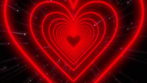 424. Heart Calming Background❤️Red Heart Heart Heart