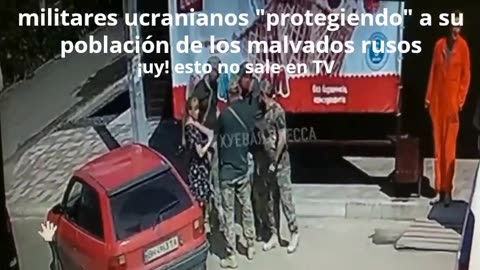 13jul2023 Militares ucranianos "protegiendo" a su población de los malvados rusos y no sale en la TV europea ni americana || RESISTANCE ...-