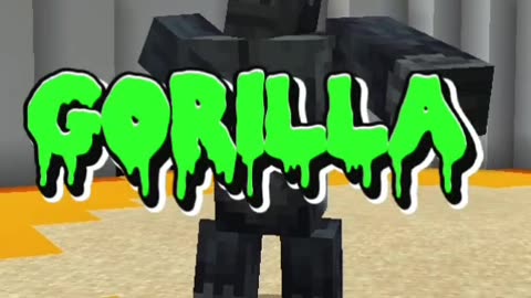 Minecraft rhino vs gorilla