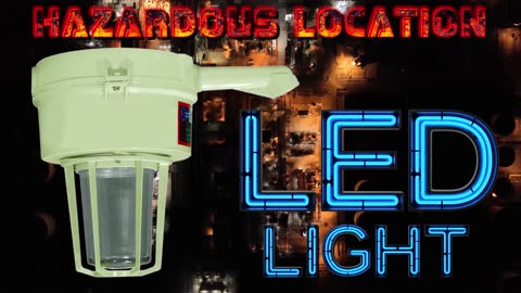 Hazardous Area LED Light Corrosion Resistant Marine Rated Refinery Lighting