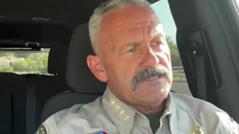 Cali Sherriff SLAMS The Radical Left, Throws Support Behind Trump