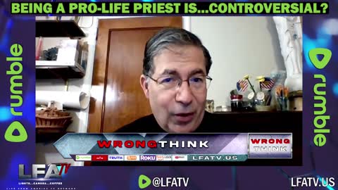 LFA TV CLIP: PRO-LIFE PRIEST IS CONTROVERSAL??