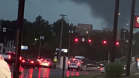 Tornado Touches Down in Tyler, Texas