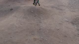 3 year old biking small track