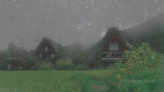 Thunderstorm ambience relaxing rain sounds [2 hours soothing rain and thunder sounds for sleeping]