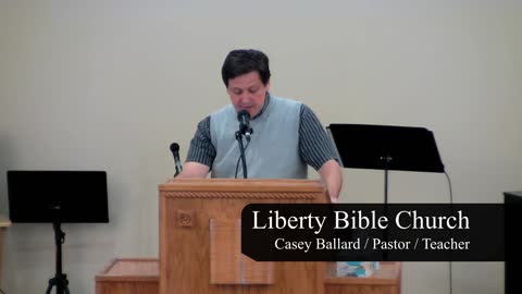 Liberty Bible Church / The Birth Announcement from Heaven / Luke 2:8-20