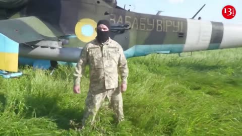 Ukraine attack helicopter flies sorties on Russian positions