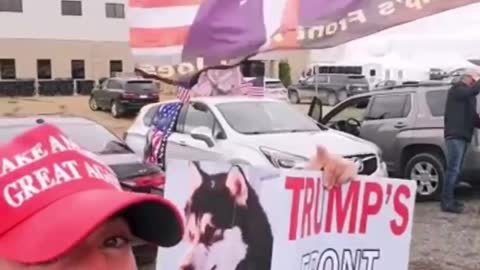 Trump's Front Row Joes @ Washington Township, MI Rally