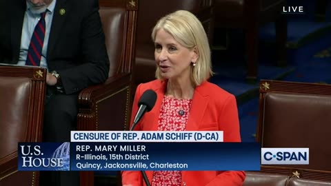 Rep Mary Miller (IL)- Adam Schiff Censure.mp4