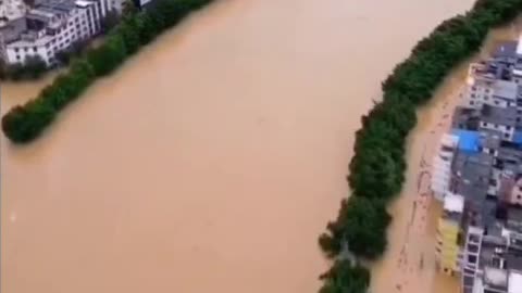 Massive Floods Due To Extreme Rainfall In Guangdong, China | April 21, 2024