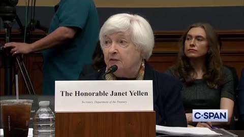 Janet Yellen Covers for Biden in Congress