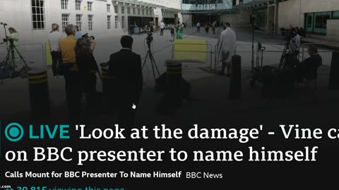 BBC Scandal is a Psyop