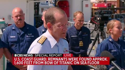 Missing Titanic sub occupants dead, pieces of vessel found, Coast Guard announces