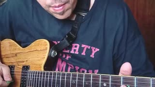 SRV Style Blues Lick