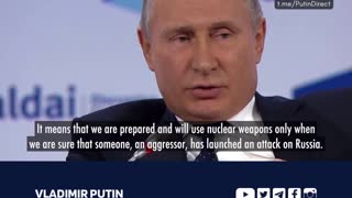 Putin: ‘In The Event Of A Nuclear War…’ (2018)