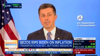 Sec. Buttigieg: Jeff Bezos Is Attacking Biden Because We Want Him to Pay to Fight Inflation