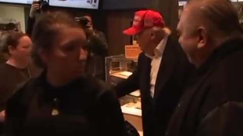 CLASSIC TRUMP—AT MCDONALD’S