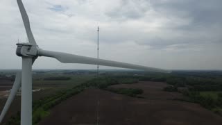 Green Energy Up Close-Wind Turbine