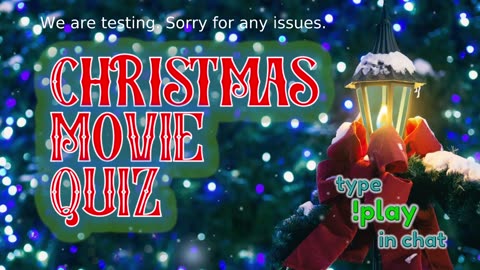 Christmas Movie Quiz