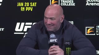Dana White HUMILIATES liberal reporter who tries to bait him on UFC champ's comments
