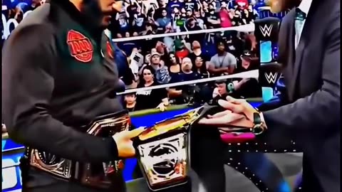 Triple H took the title from Roman Reigns in 2015 || wait for Roman Power💪