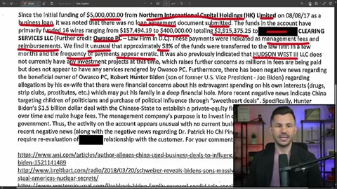 Robert Gouveia Esq. - Hunter Biden's BANKER Flagged Numerous Concerning Transactions