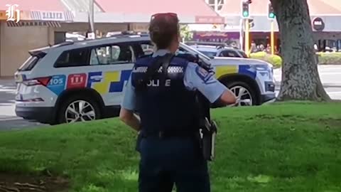 Armed police swarm Rotorua BNZ | nzherald.co.nz